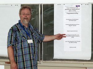 Referent Herr OStR Winfried Boehnke zum Thema der „Gewaltfreien Kommunikation“